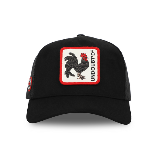 La última gorra (con parche de gallo)